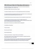 MIS 416 Exam 1 Quiz 2 & 3 Questions with Answers&period;