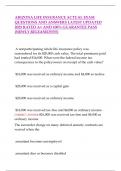 ARIZONA LIFE INSURANCE ACTUAL EXAM QUESTIONS AND ANSWERS LATEST UPDATED 2025 RATED A&plus; AND 100&percnt; GUARANTEE PASS &lpar;NEWLY RELEASED&excl;&excl;&excl;&excl;&excl;&excl;&excl;&rpar;