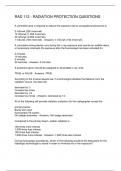 RAD 112 - RADIATION PROTECTION QUESTIONS