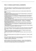 RAD 112 BANK QUESTIONS & ANSWERS
