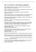 RAD 112 CHAPTER 1 QUESTIONS & ANSWERS