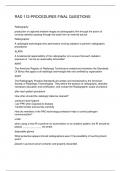 RAD 112-PROCEDURES FINAL QUESTIONS