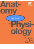 Test Bank For Anatomy and Physiology 2nd Edition by OpenStax&comma; All 28 Chapters Covered&comma; Verified Latest Edition