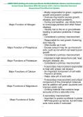 HORT 5910&colon; Setting of Landscape Plants Verified Multiple Choice and Conceptual  Actual Exam Questions With Reviewed 100&percnt; Correct Detailed Answers   Guaranteed Pass&excl;&excl;Current Update 