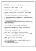 NR 341 Exam &num;1 Questions With Complete Solutions