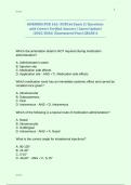 HONDROS NUR 166&sol; NUR166 Exam 2 &vert; Questions with Correct Verified Answers &vert; Latest Update&vert;&lpar;2025&sol;2026&rpar; &vert;Guaranteed Pass&vert; GRADE A
