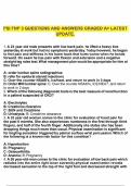 PSI FNP 3 QUESTIONS AND ANSWERS GRADED A&plus; LATEST UPDATE&period;