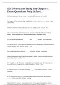 SDI Divemaster Study Set Chapter 1 Exam Questions Fully Solved&period;