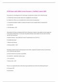 CCTN Exam with 100&percnt; Correct Answers &vert; Verified &vert;Latest 2025