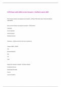 CCTN Exam with 100&percnt; Correct Answers &vert; Verified &vert;Latest 2025