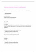 CDEO Exam with 100&percnt; Correct Answers &vert; Verified &vert;Latest 2025