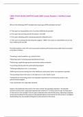 CDEO STUDY GUIDE CHAPTER 8 with 100&percnt; Correct Answers &vert; Verified &vert;Latest 2025