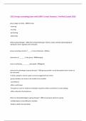 CECE Group counseling Exam with 100&percnt; Correct Answers &vert; Verified &vert;Latest 2025