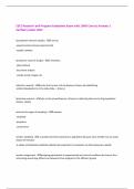 CECE Research and Program Evaluation Exam with 100&percnt; Correct Answers &vert; Verified &vert;Latest 2025
