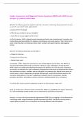 Intake&comma; Assessment&comma; and Diagnosis Practice Questions &lpar;CECE&rpar; with 100&percnt; Correct Answers &vert; Verified &vert;Latest 2025