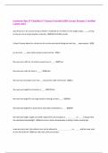 Louisiana Class D "Chauffeur's" License Test with 100&percnt; Correct Answers &vert; Verified &vert;Latest 2025