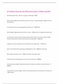 Package deal&colon;&colon;&colon; Chauffeur's  Exams with 100&percnt; Correct Answers &vert; Verified &vert;Latest 2025