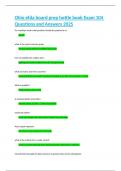Ohio efda board prep hottle book Exam 104 Questions and Answers 2025&period;