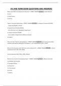 JFC MID TERM EXAM QUESTIONS AND ANSWERS