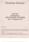 AFK1503 Werkopdrag 5 Due 17 September 2025