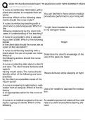 2025 ATI Fundamentals Exam -70 Questions with 100&percnt; CORRECT ANSWERS