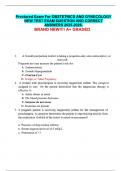 Proctored Exam For OBSTETRICS AND GYNECOLOGY  NEW TEST EXAM QUESTION AND CORRECT  ANSWERS 2025-2026&period;  BRAND NEW&excl;&excl;&excl;&excl; A&plus; GRADED&period; 