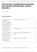 FDNY Z51 RMO EXAM COMPREHENSIVE QUESTIONS AND VERIFIED ANSWERS &lpar;2025&rpar; ALREADY GRADED A&plus;