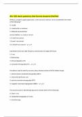 ALU 101 book questions And Correct Answers&vert;Verified