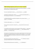 FDNY G-60 Exam&vert;Questions And Correct Answers&vert;Verified
