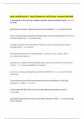 pest control branch 2 Exam&vert;Questions And Correct Answers&vert;Verified