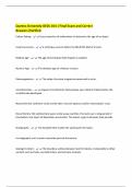 Queens University GEOL 104 &vert; Final Exam and Correct Answers&vert;Verified