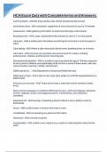 HCA Exam Quiz with Complete terms and Answers&period;