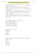 APEA- Derm Patho Exam with Questions and Correct Answers
