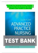 Test Bank For Advanced Practice Nursing&colon; Essentials for Role Development 4th Edition by Lucille A Joel 9780803660441 Chapter 1-30 Complete Guide