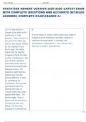 Exam &lpar;elaborations&rpar; PSYCH EOR  
