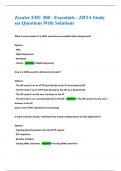 Zscaler Digital Transformation  Administrator &lpar;ZDTA&rpar; Certification  Exam Q& A 