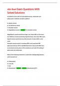 sbb final Exam Questions With  Solved Solutions