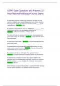 USPAP Exam Questions and Answers&colon; 15 Hour National McKissock Course&comma; Exams 