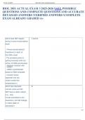 Exam &lpar;elaborations&rpar; BIOL 2051  