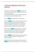 ALD Exam Questions with solved  solutions 