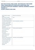Exam &lpar;elaborations&rpar; KIN 4520  &lpar;PSYCHOLOGY&rpar;  