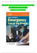 TEST BANK - Nancy Caroline&rsquo;s Emergency Care in the Streets&comma; 9th Edition by Nancy Caroline Chapters 1 - 53 &vert; All Chapters