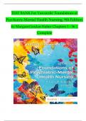 Test Bank For Varcarolis' Foundations of Psychiatric-Mental Health Nursing 9th Edition By Margaret Jordan Halter &vert;&vert; All Chapters &lpar; 1-36&rpar; &vert;&vert; Newest Version 2024 A&plus;&comma;&comma;&comma;Alpha