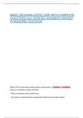 BMSC 230 EXAM LATEST 2025 WITH COMPLETE  QUESTIONS and VERIFIED ANSWERS GRADED  A&plus;&vert;ASSURED SUCCESS 
