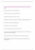 UNLV BIO 189 LAB PRACTICAL Exam with 100&percnt; Correct Answers &vert; Verified &vert;Latest 2025