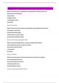 NURS4526 Child Questions with Accurate Answers
