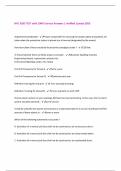 NYC FLSD TEST with 100&percnt; Correct Answers &vert; Verified &vert;Latest 2025