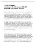 NUR631 Exam 3 neuro&comma;musculoskeletal&comma;mental health Questions with correct answers&period;