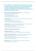 ICC California UST &lpar;Underground Storage Tank&rpar; Service Technician Exam includes accurate and verified questions covering California-specific UST regulations&comma; system components&comma; installation and maintenance procedures&comma; leak detection&comma; monitoring systems
