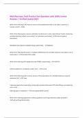 NHA Pharmacy Tech Practice Test Questions with 100&percnt; Correct Answers &vert; Verified &vert;Latest 2025